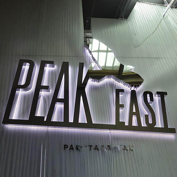 Backlit signs