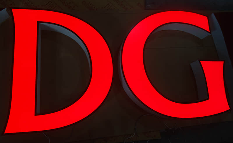 Frontlit Aluminum Signs