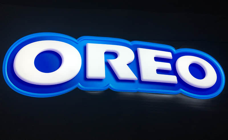 Trimless Aluminum Letters