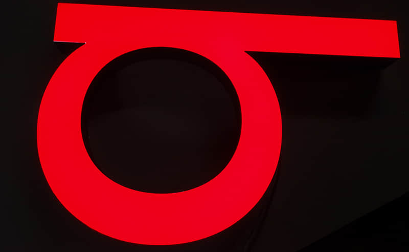 Frontlit Acrylic Letters