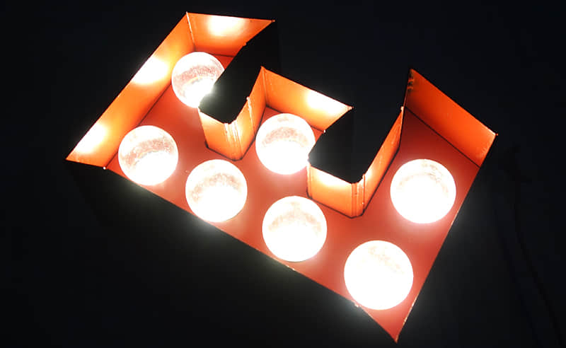 Frontlit Bulb Letters