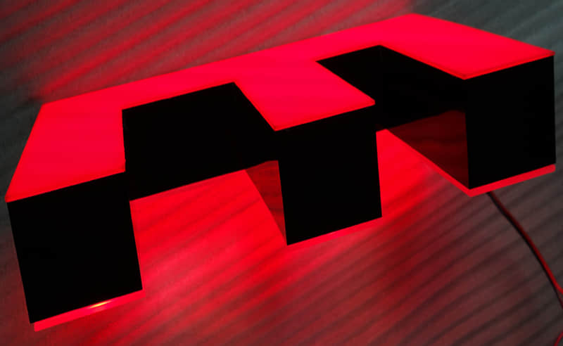 Illuminated LED signs