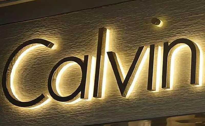 Electroplated 3D signs