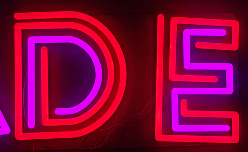 Neon signs