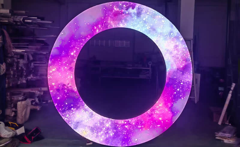 Fabric lightbox