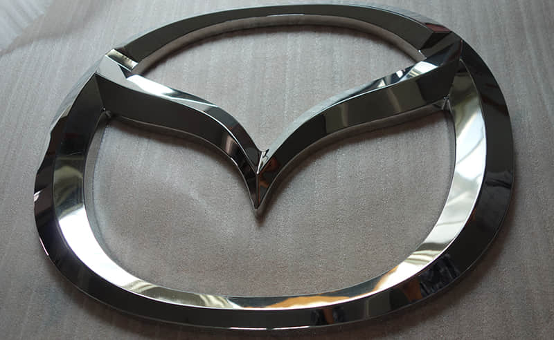 Stainless steel auto logos