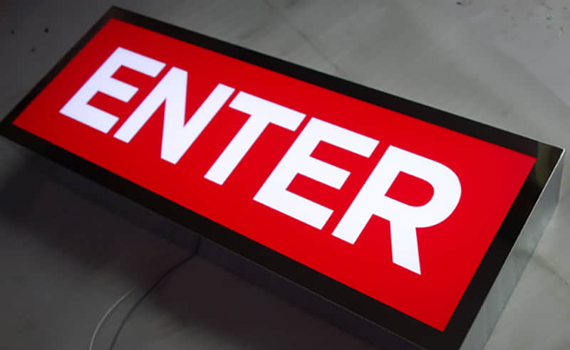 Outdoor lightbox