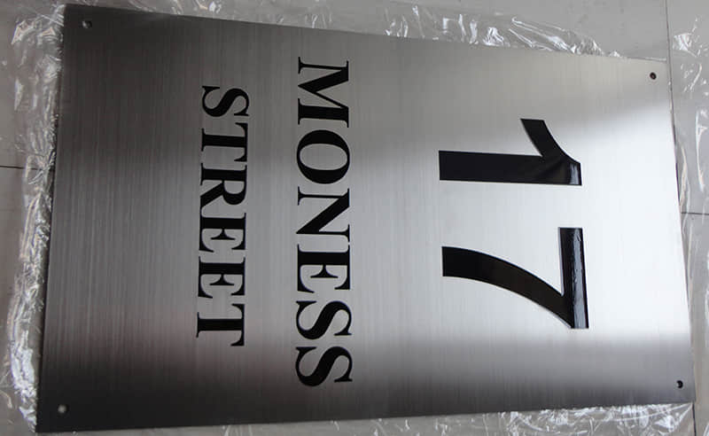 Engraved & fabricated signs